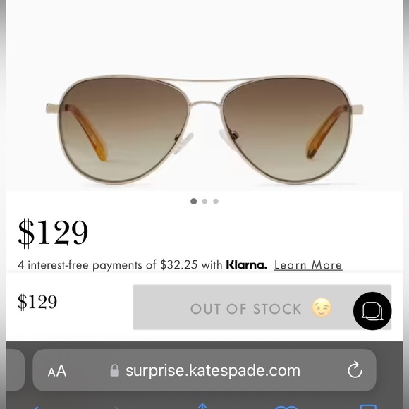NWT Kate Spade sunglasses - Picture 2 of 5